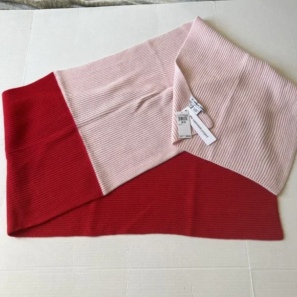 The Cashmere Project Scarf Sugar Blush Paris Red 100%Cashme💖Great gift💖 - Picture 5 of 7